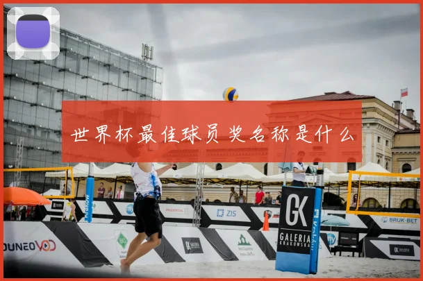 世界杯最佳球员奖名称是什么